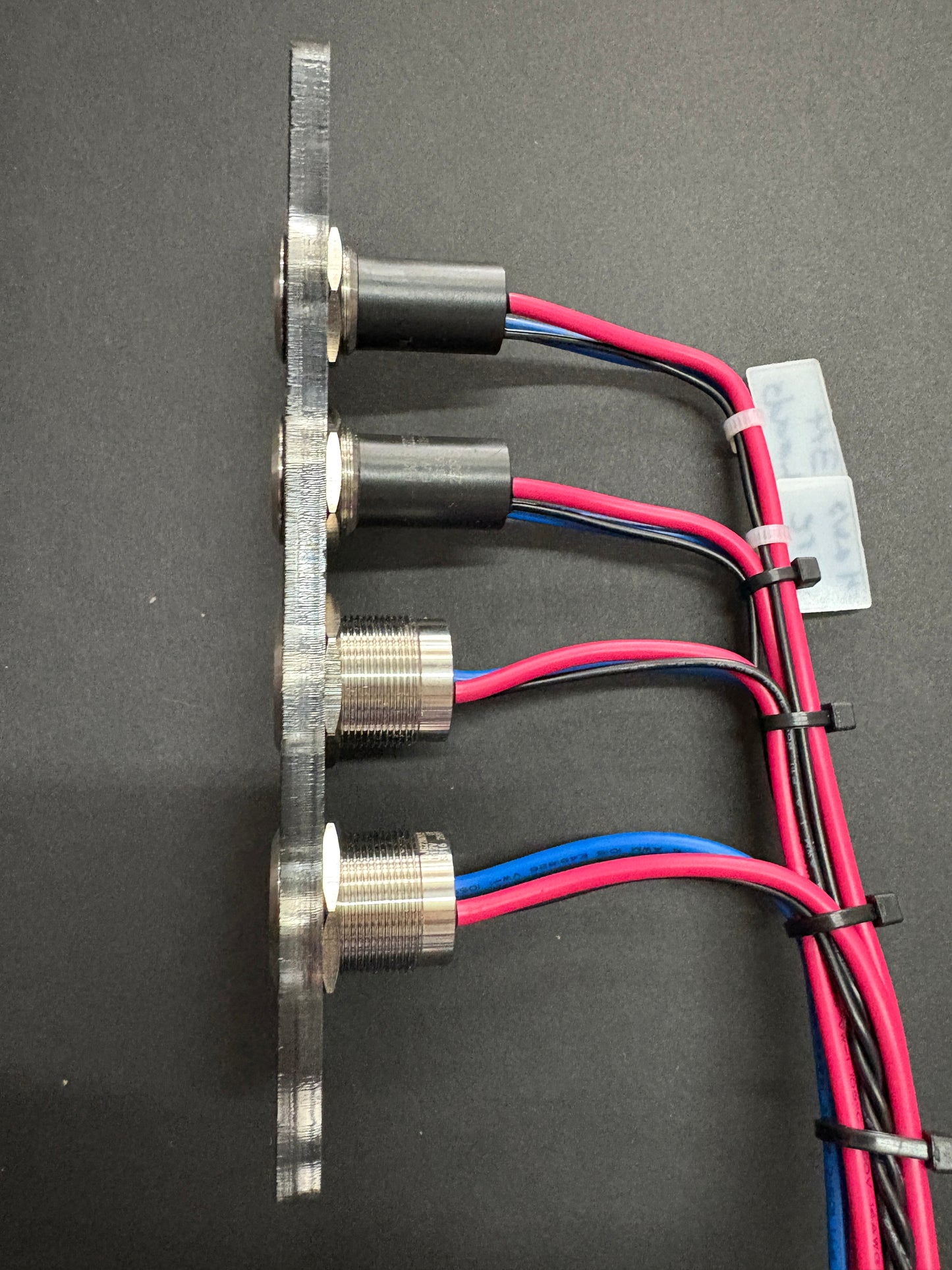 22 MM 3/4 Threaded Barrel Switch Blue (Momentary)