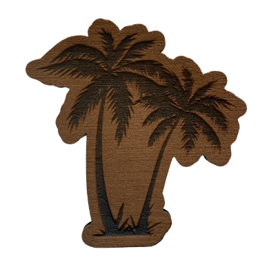 2 Palm Tree Hook Keeper